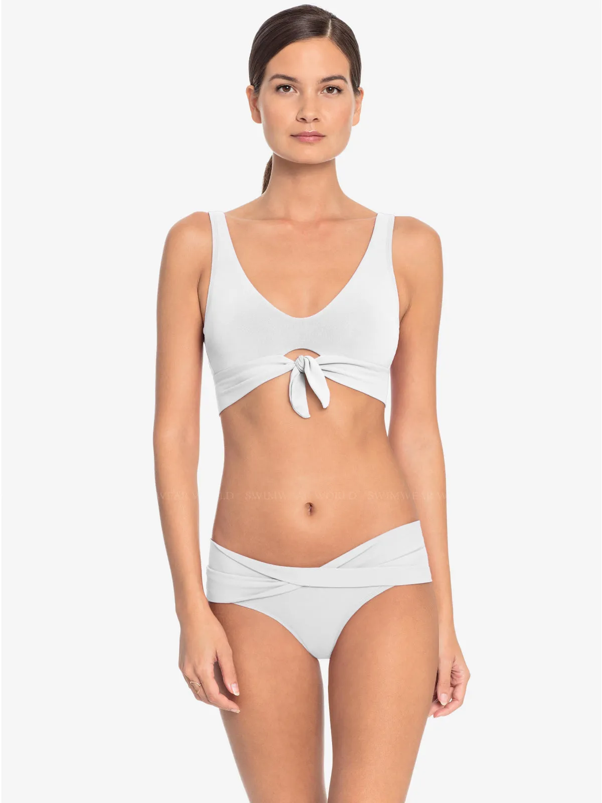 Ava Over Shoulder-Ava Twist Bikini ::RET