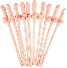 Bachelorette Party Penis Sipping Straws