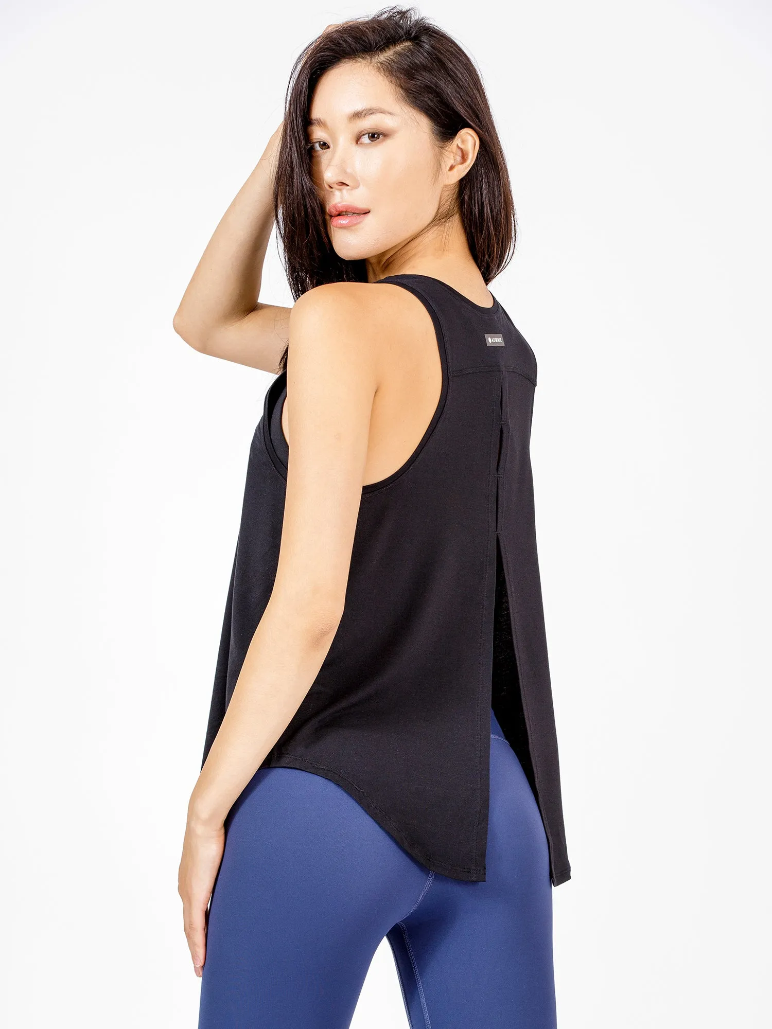 BACK TIE EVERYDAY SINGLET, JASMINE