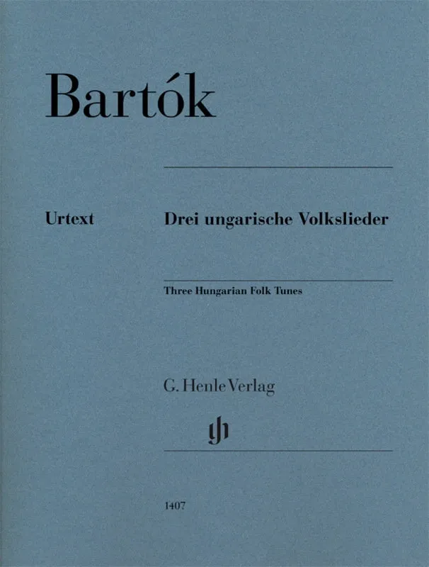 Bartók: Three Hungarian Folk Tunes for Piano Solo