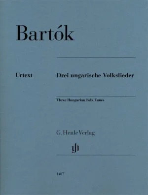 Bartók: Three Hungarian Folk Tunes for Piano Solo