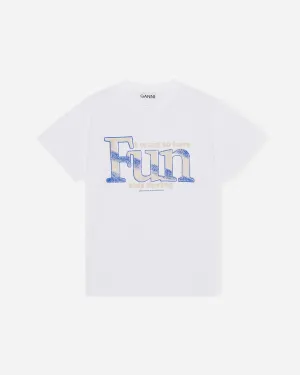 Basic Jersey Fun Relaxed T-shirt - Bright White