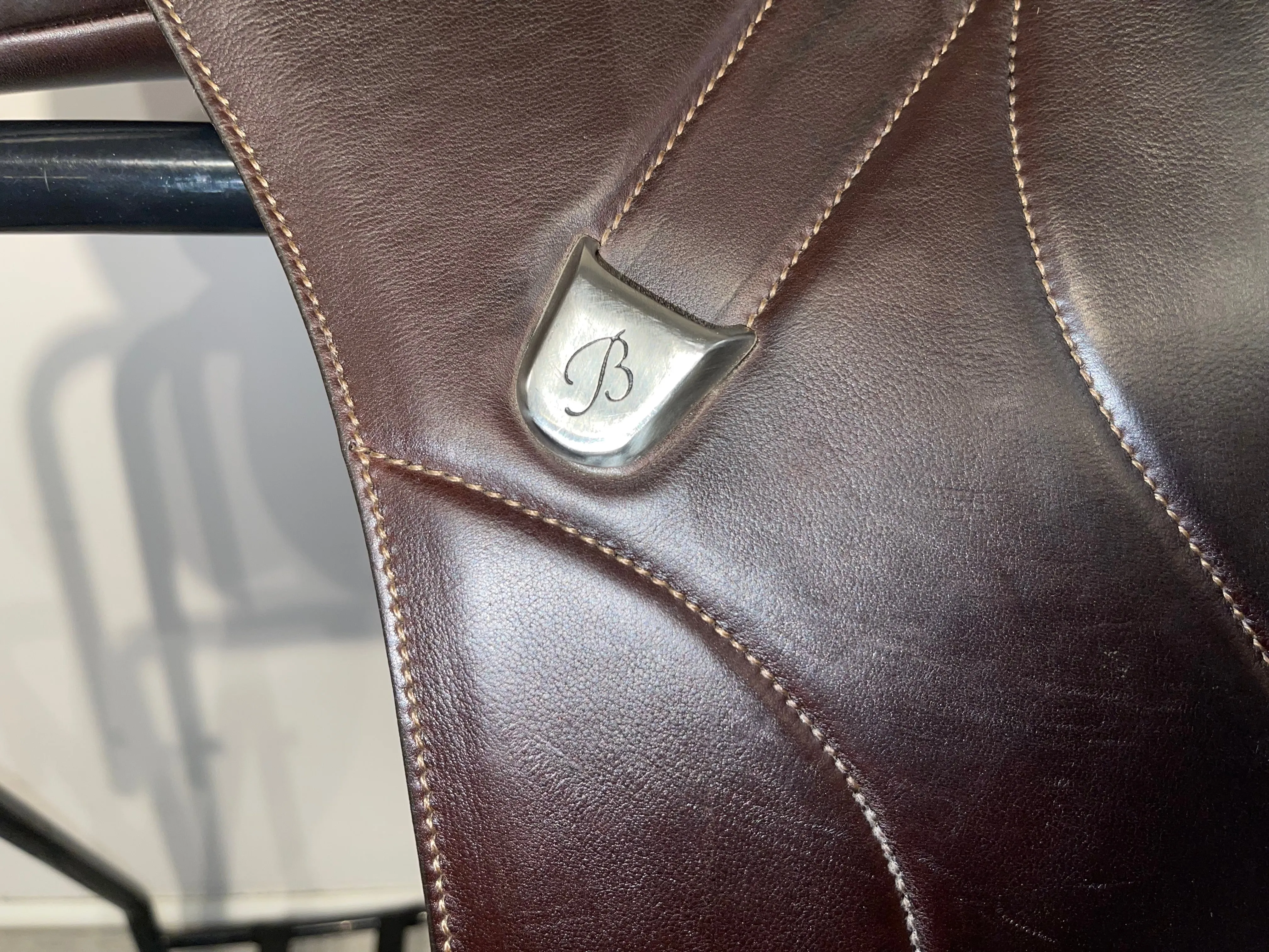 Bates All Purpose  Saddle with Luxe Leather 17in