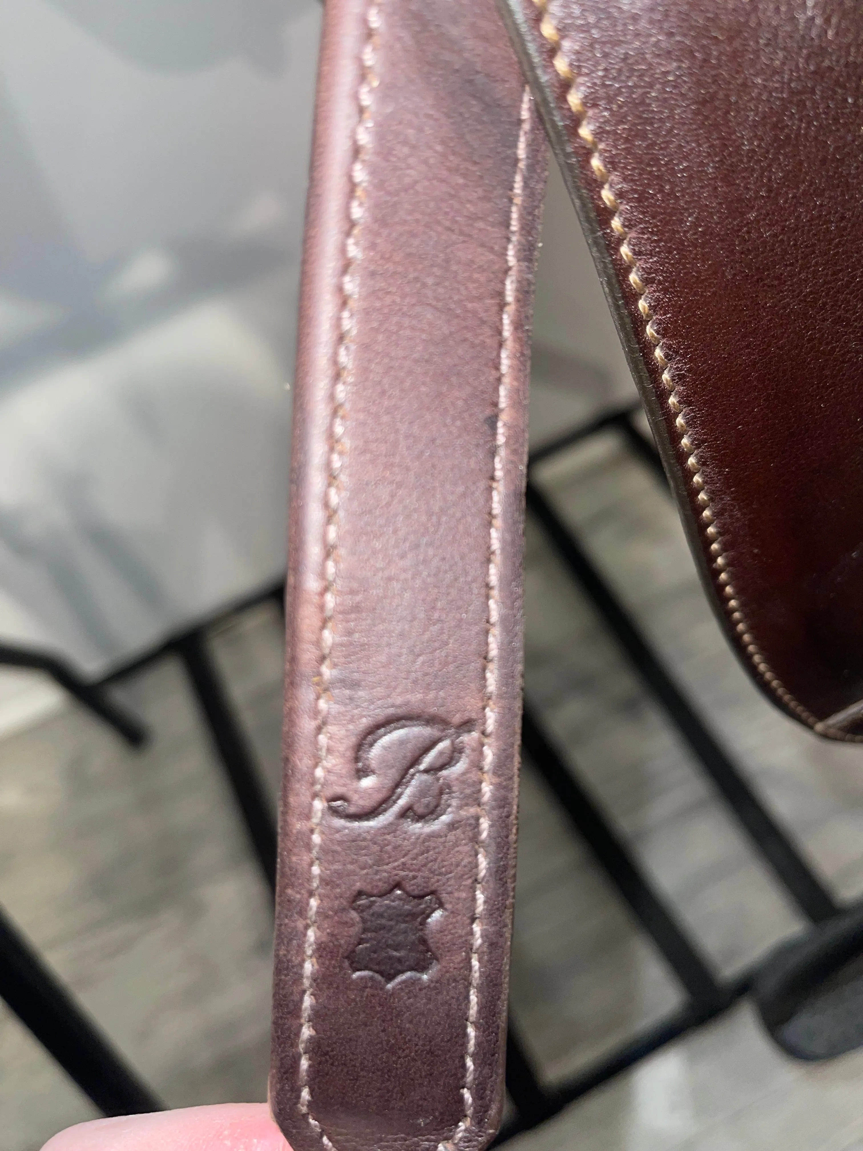Bates All Purpose  Saddle with Luxe Leather 17in