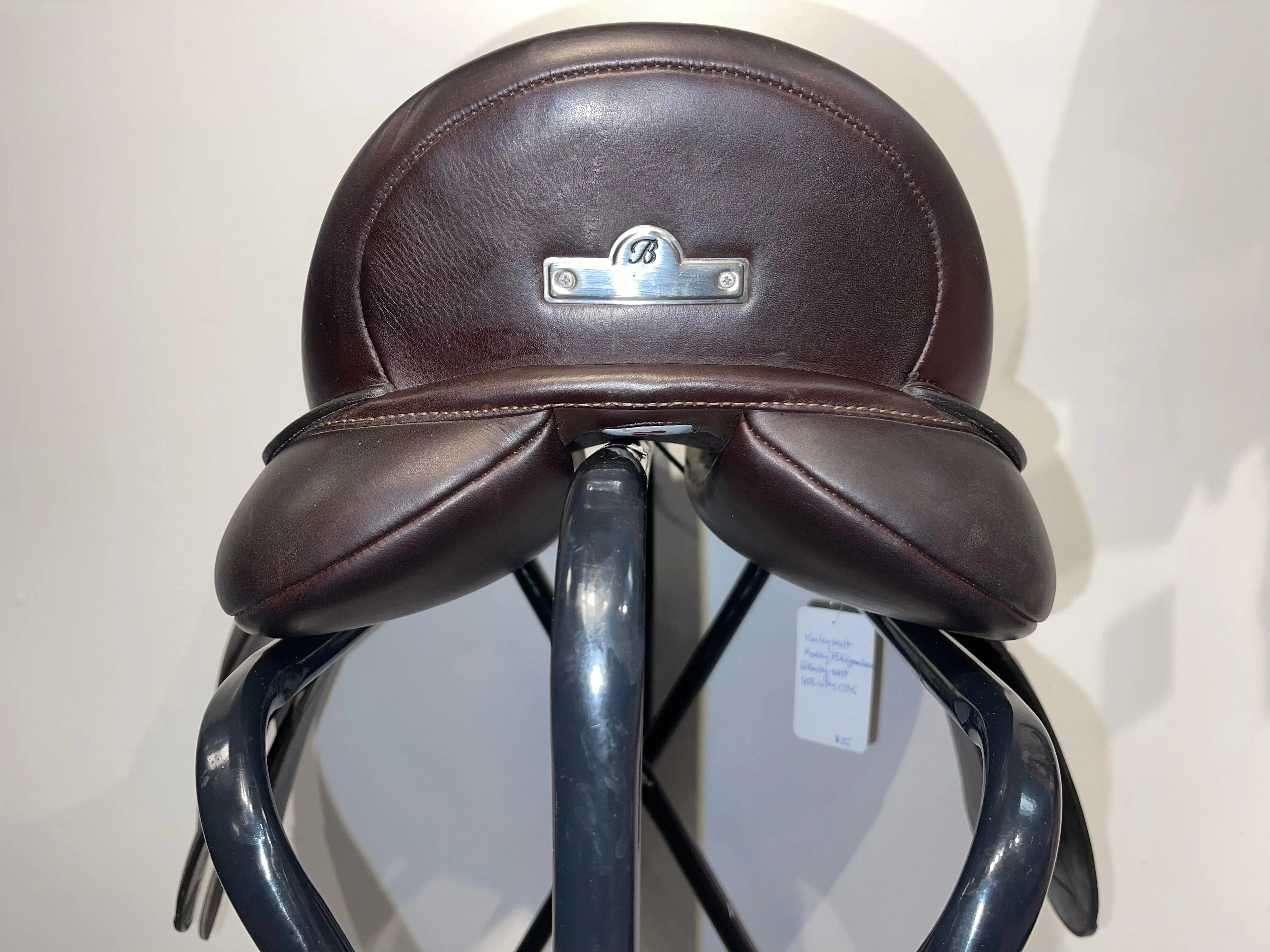 Bates All Purpose  Saddle with Luxe Leather 17in