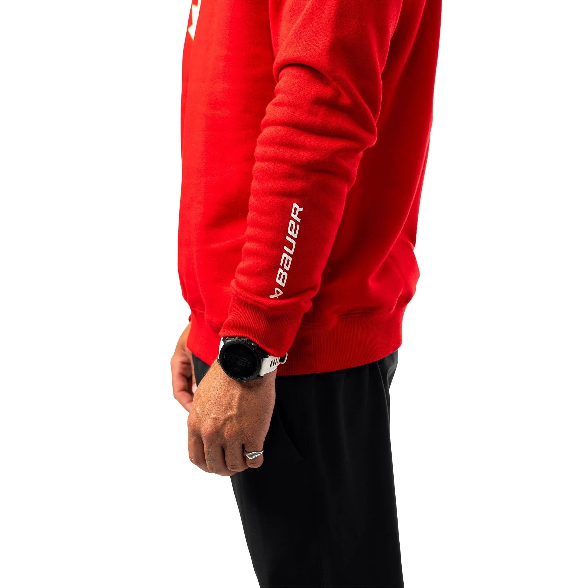Bauer Hockey Canada Core Crew Neck Shirt - Red