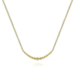Beaded Bar Necklace