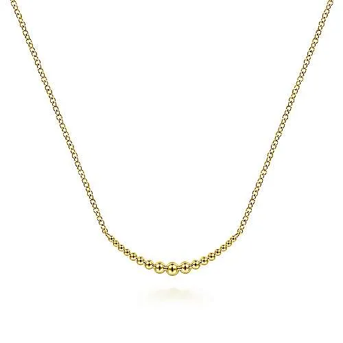 Beaded Bar Necklace