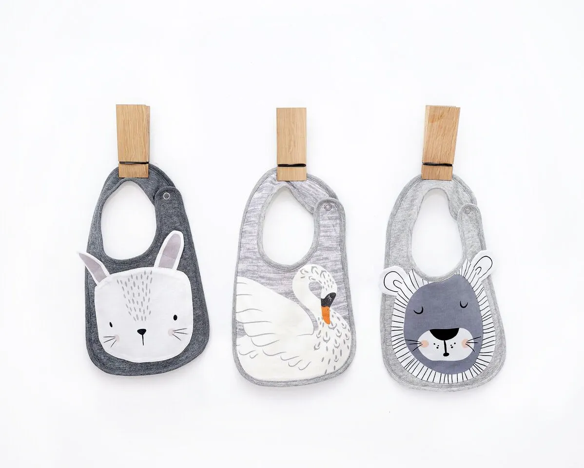 Bear Applique Bib