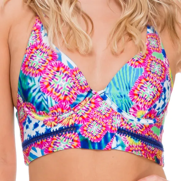 BEAUTIFUL MESS - Stitched Bustier Top