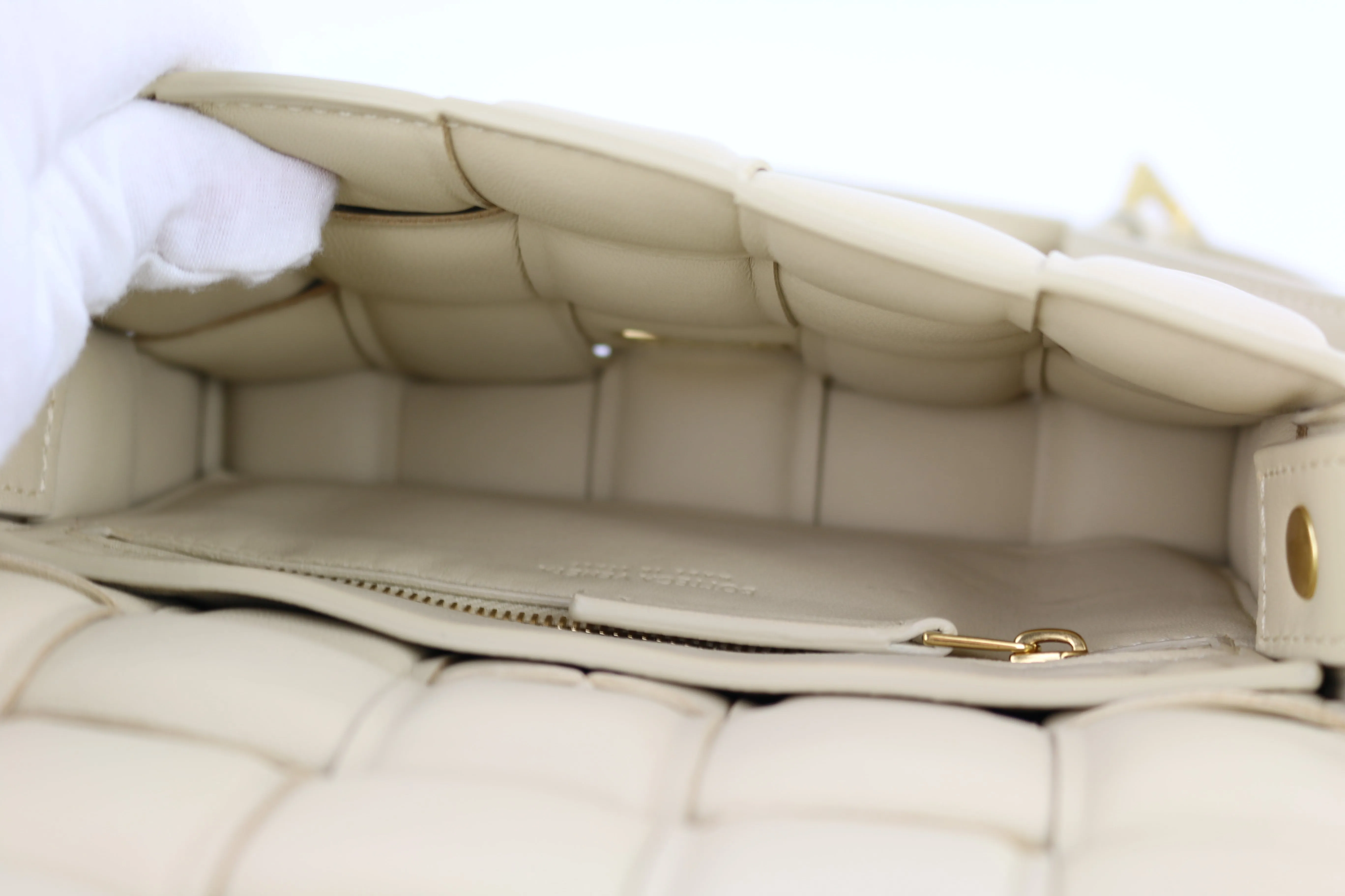 Beige Small Padded Cassette