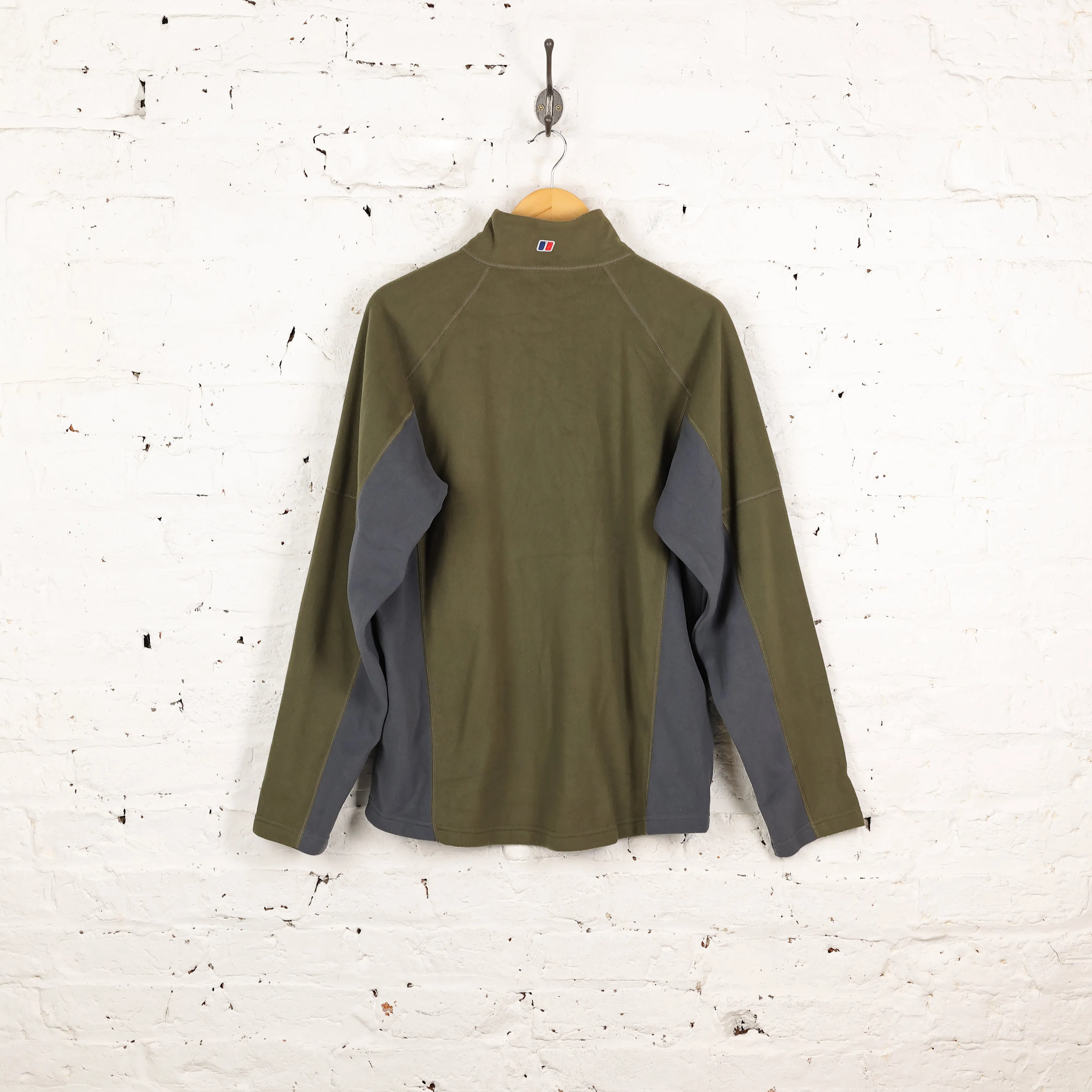 Berghaus 1/4 Zip Fleece - Green - L