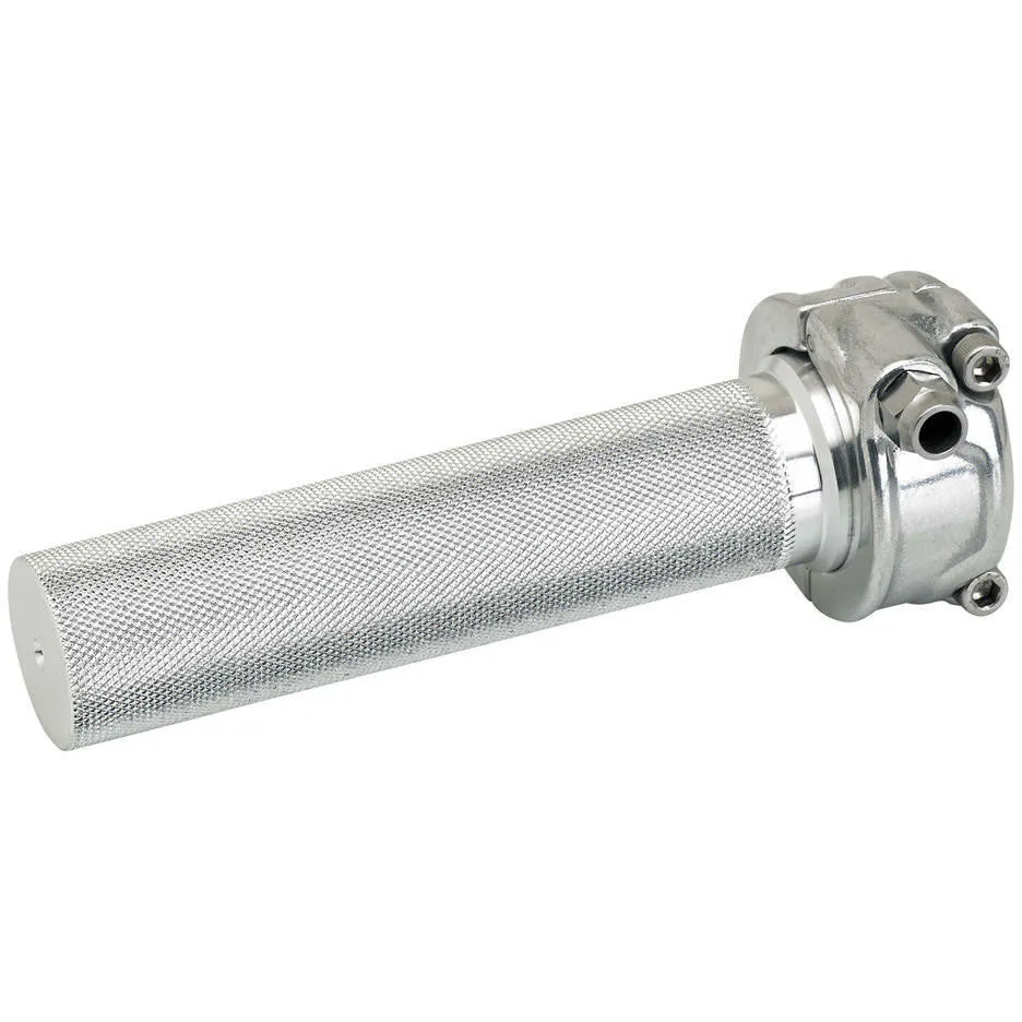 Biltwell - Cast Whiskey Throttle - 1" Single Cable - Polished