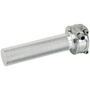 Biltwell - Cast Whiskey Throttle - 1" Single Cable - Polished