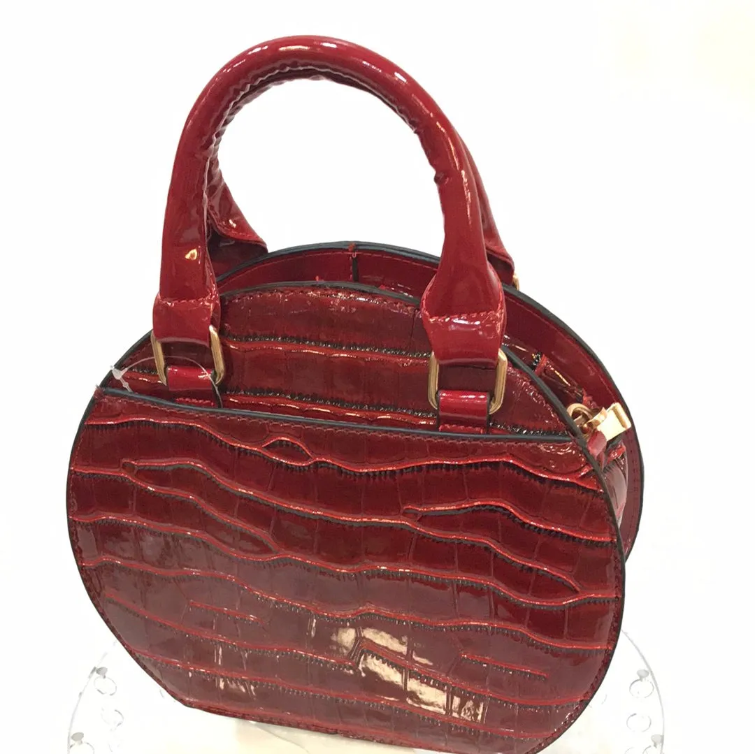 Black Cherry Red Purse and Wallet