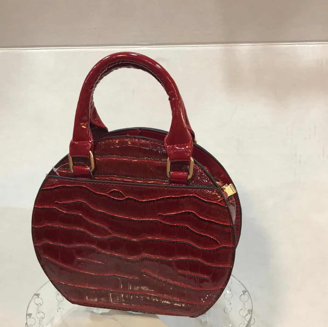 Black Cherry Red Purse and Wallet