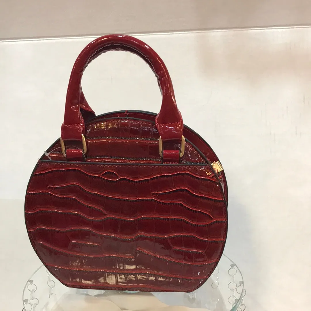 Black Cherry Red Purse and Wallet