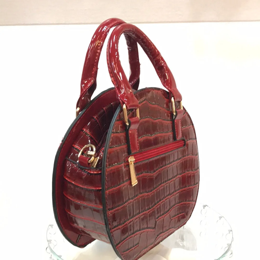 Black Cherry Red Purse and Wallet