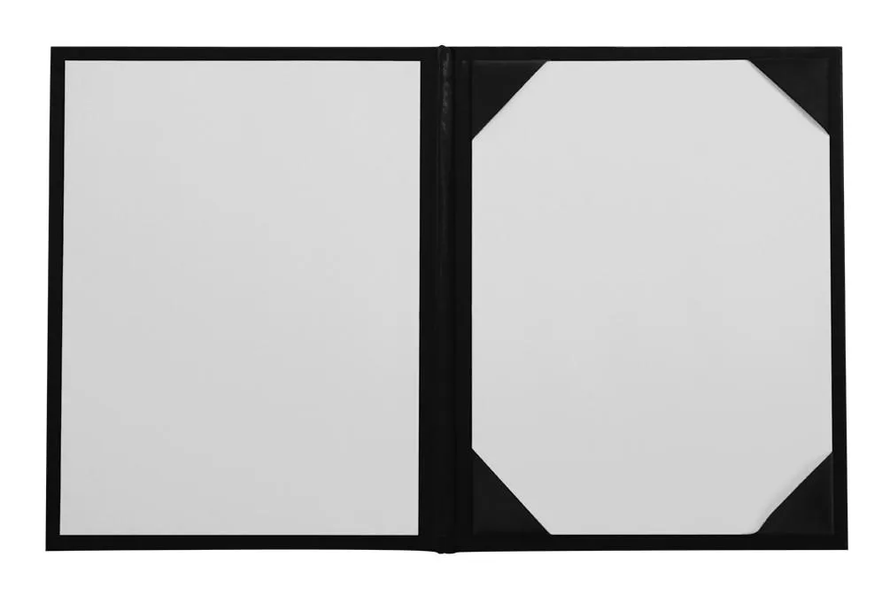 Black Graduation Diploma Cover - College & High School Diploma Covers