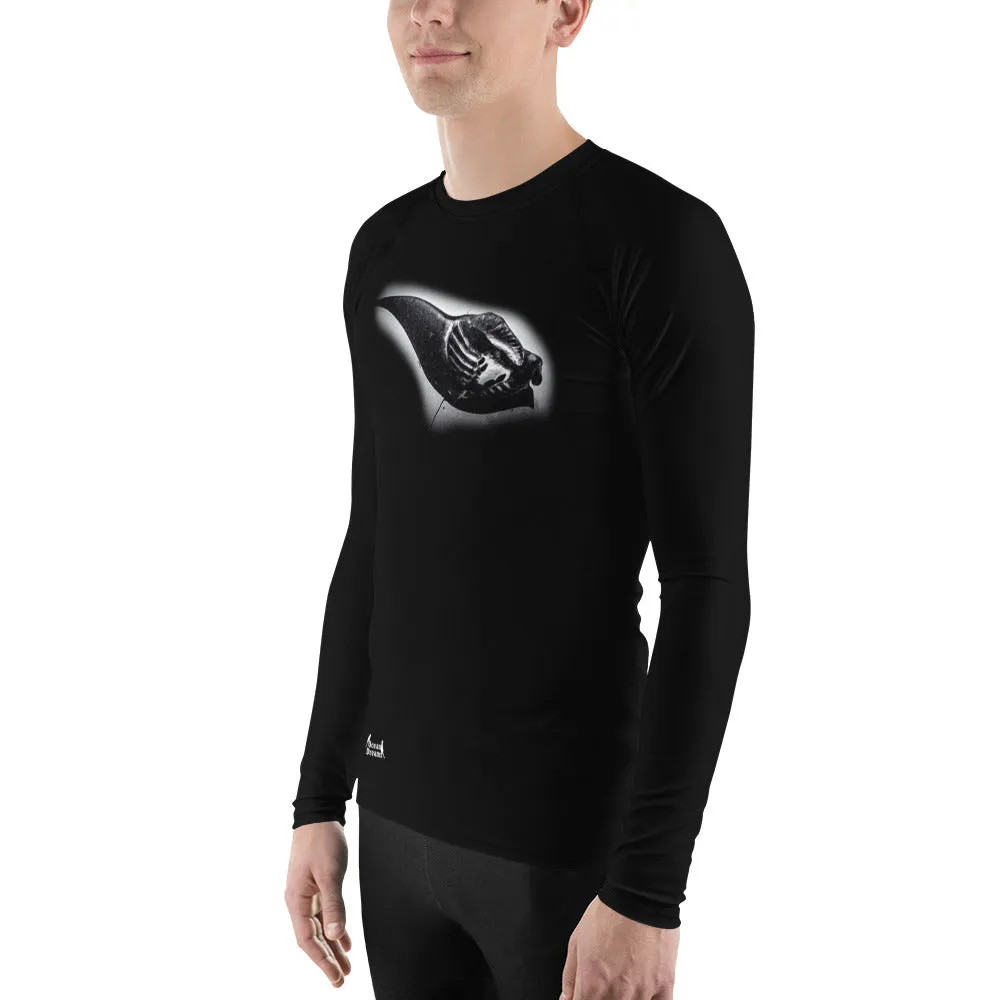 Black Manta Men's Rash Guard