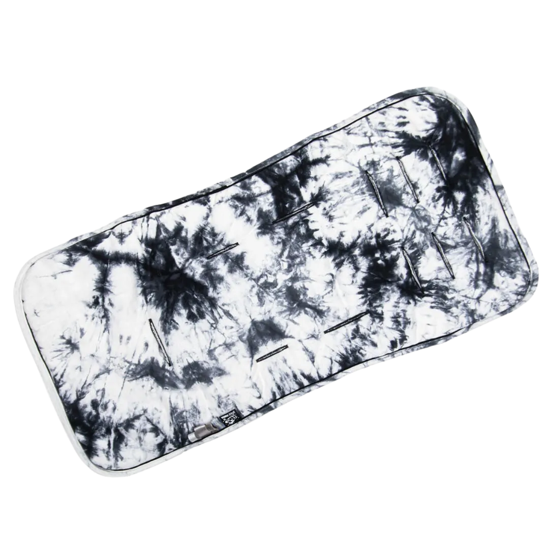 Black Tie Dye Stroller Mat
