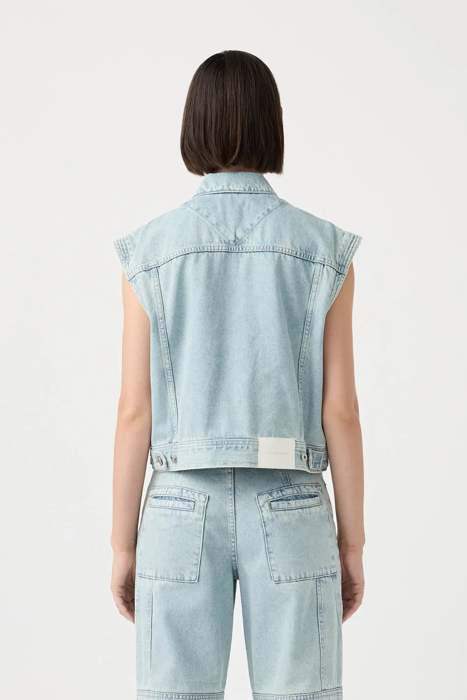 Blake Cropped Vest