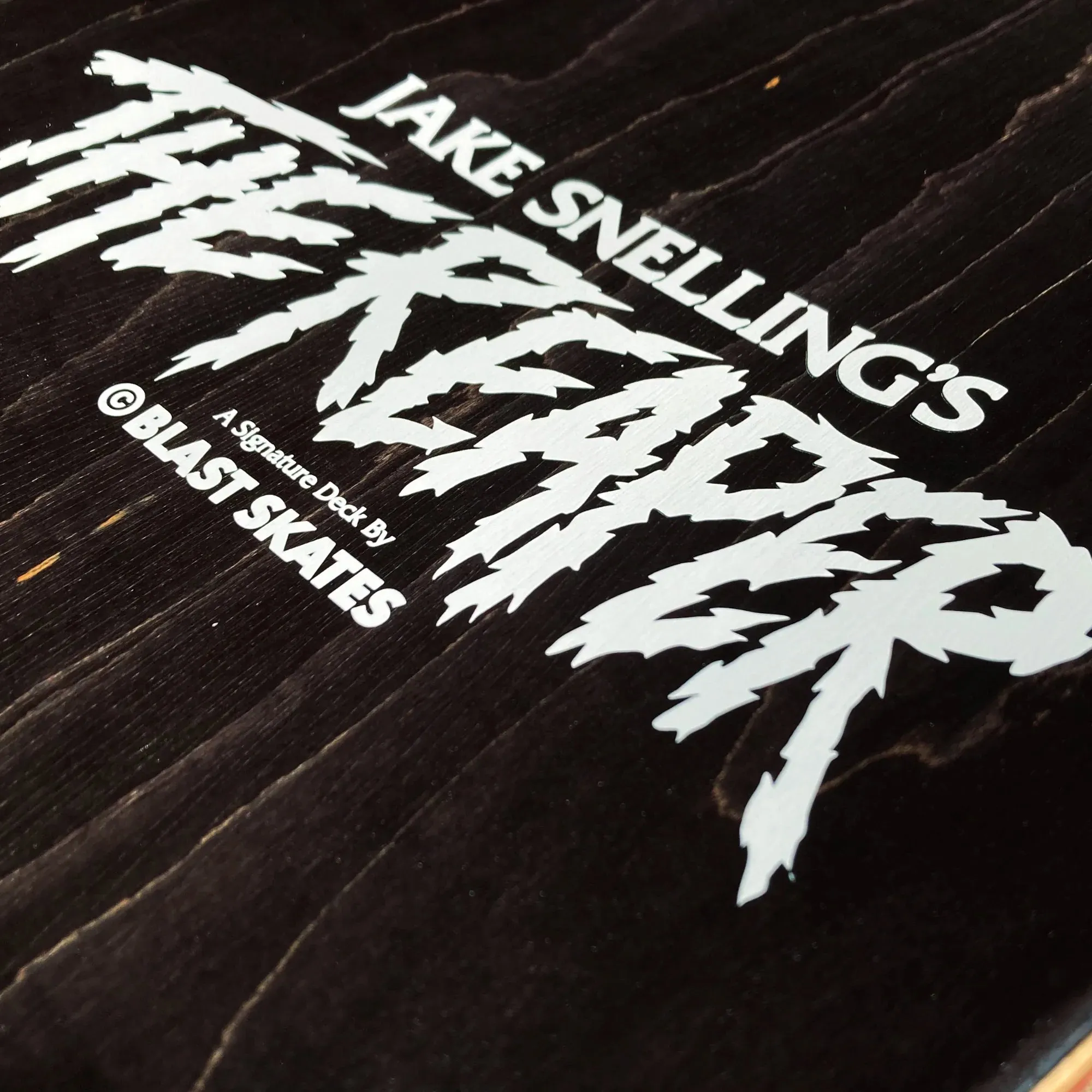 Blast Skateboards Jake Snelling Reaper Deck - 10.0