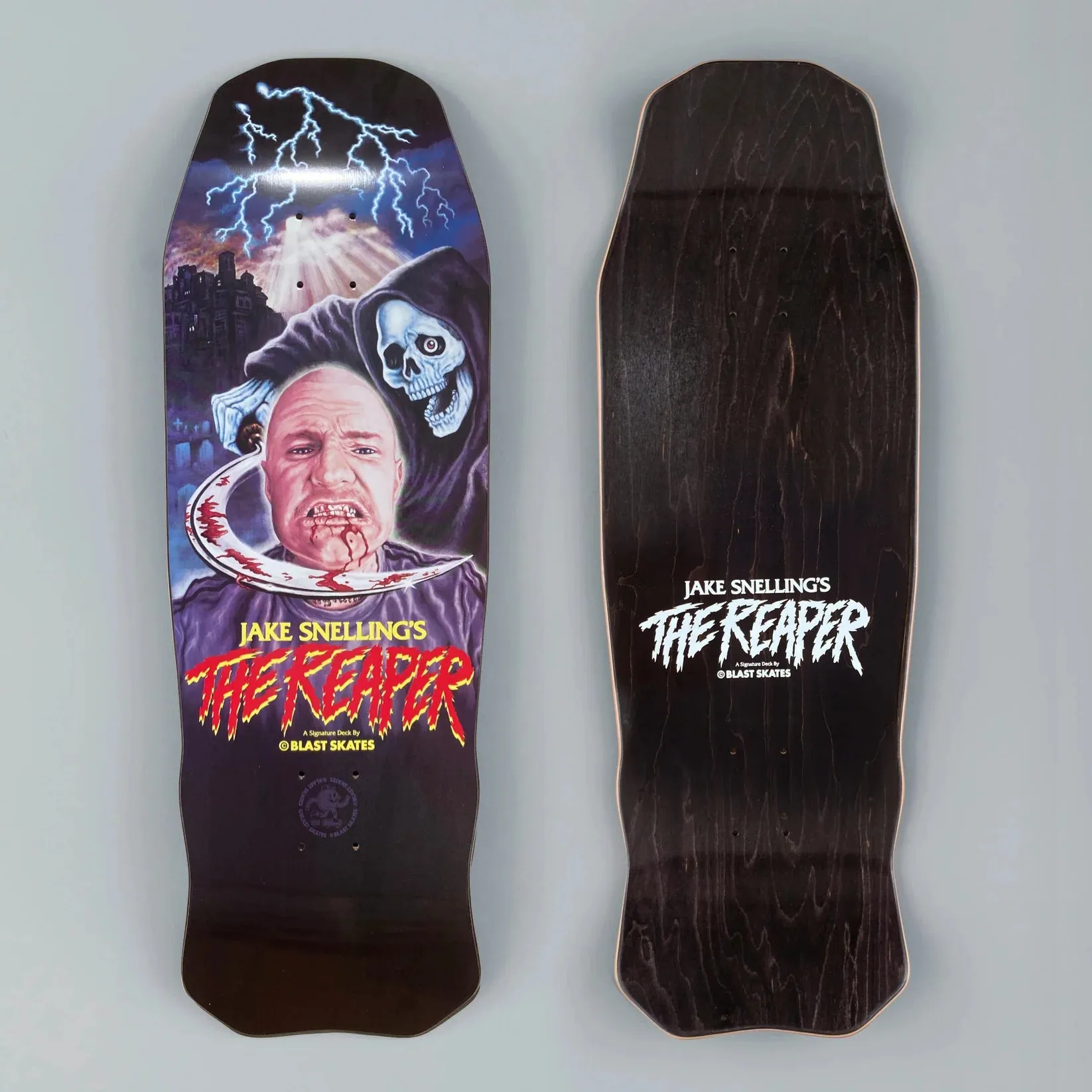 Blast Skateboards Jake Snelling Reaper Deck - 10.0