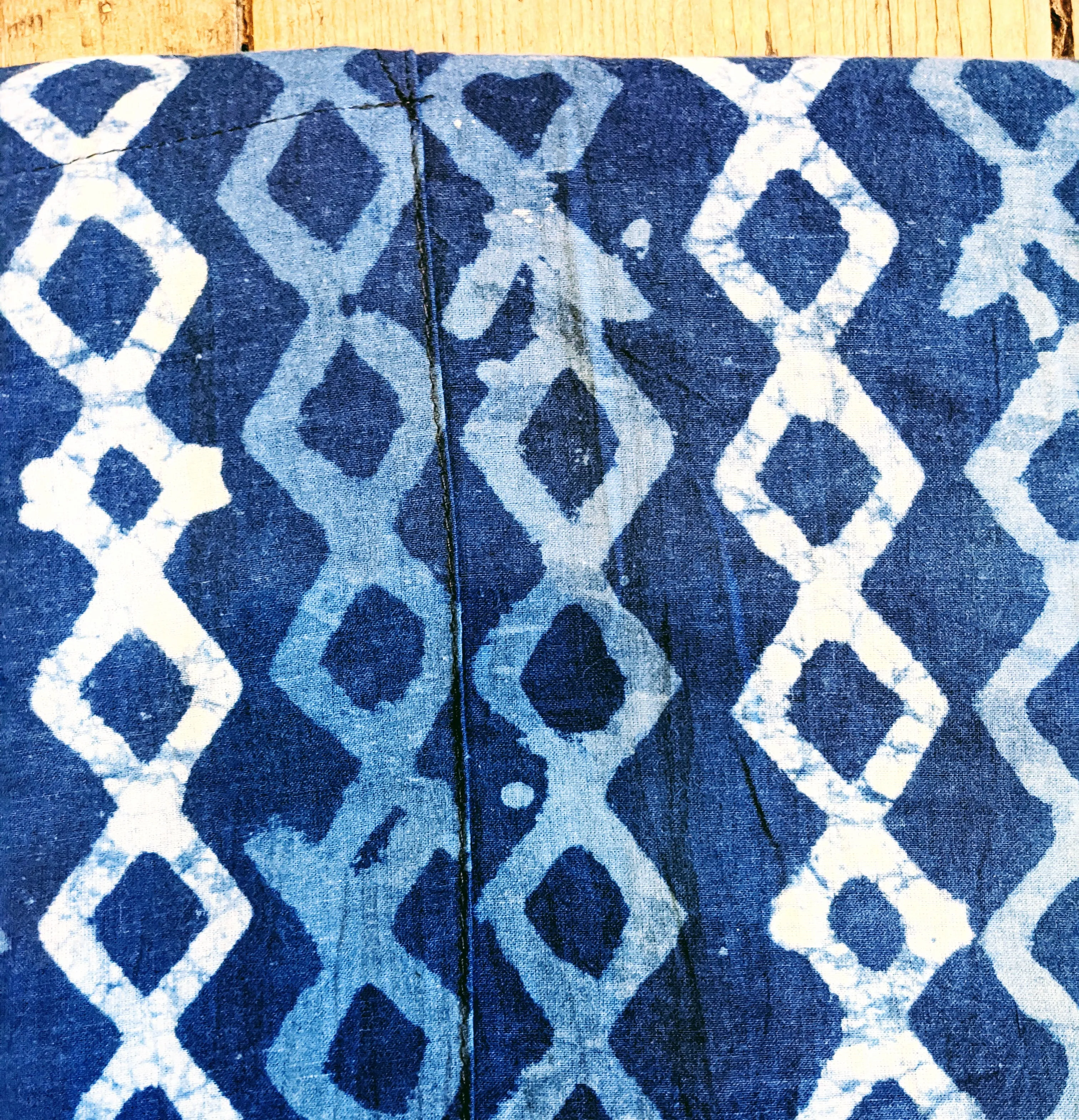 Block printed cotton dressing gown *SALE PRICE