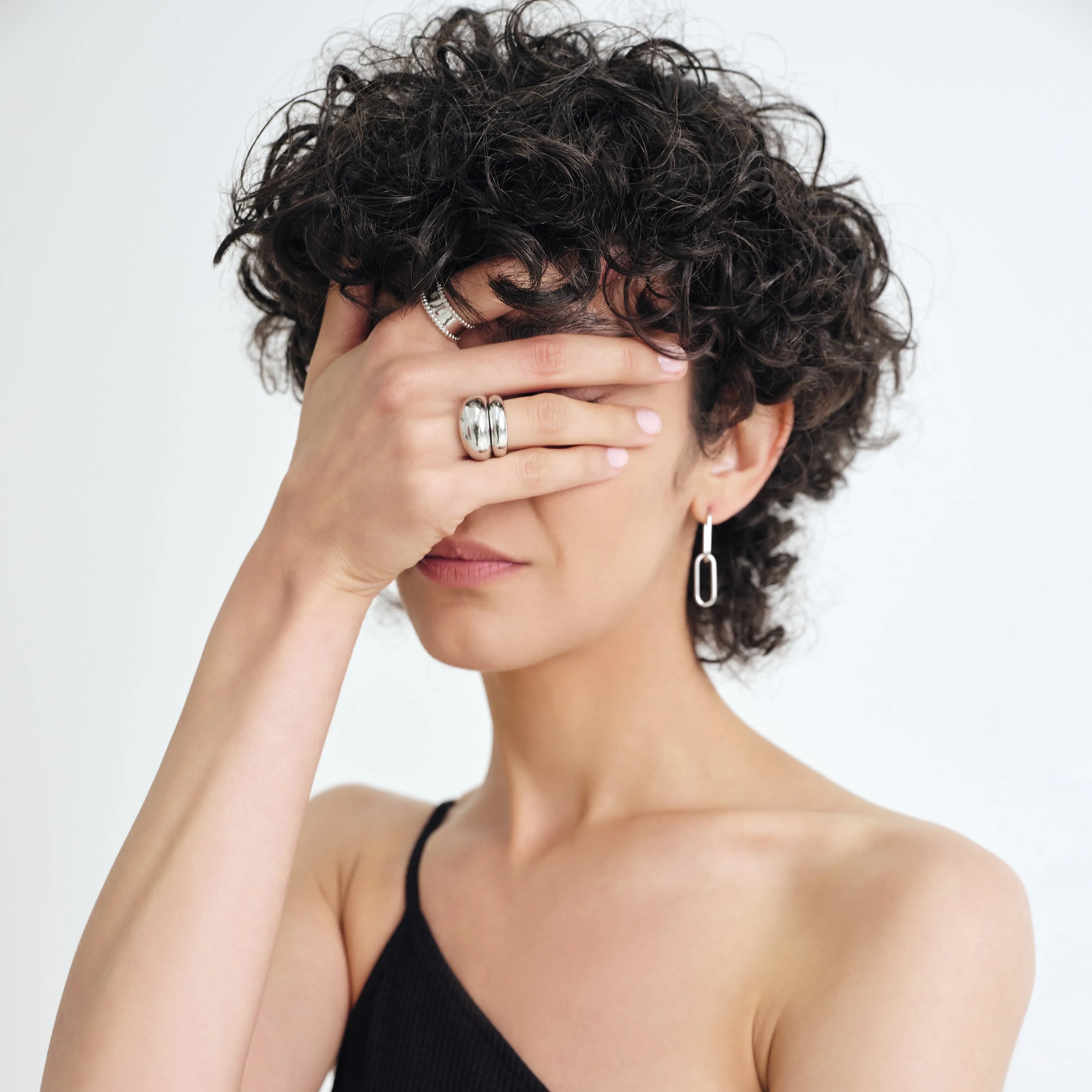 Bold Dome Stacked Ring