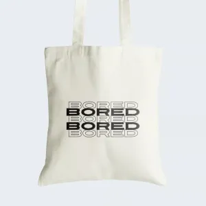 Bored Tote Bag With Zipper