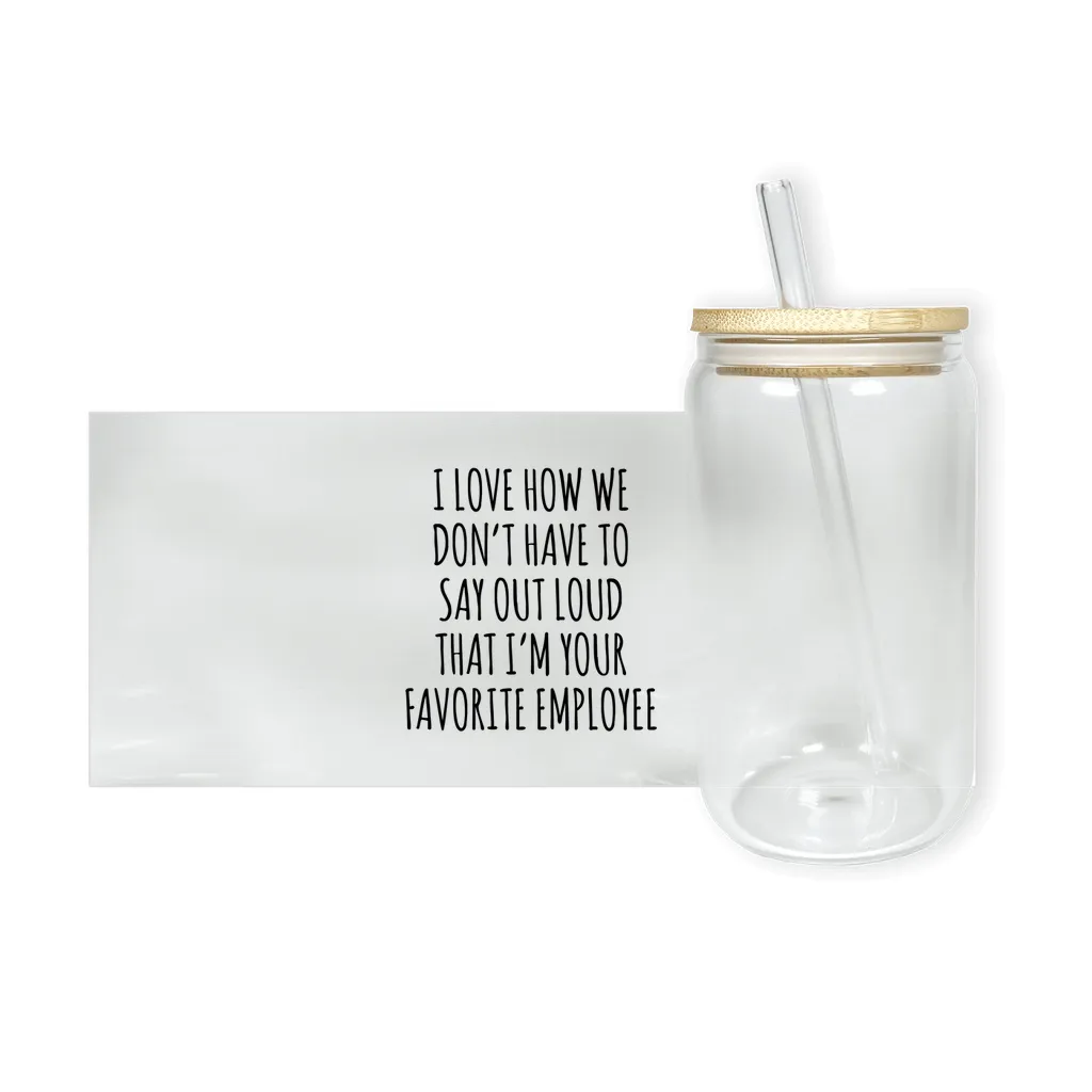 Boss Christmas Gift Boss's Day Gift for Boss Mug Office Humor Happy Bosses Day Boss Tumbler Can Shaped Glass