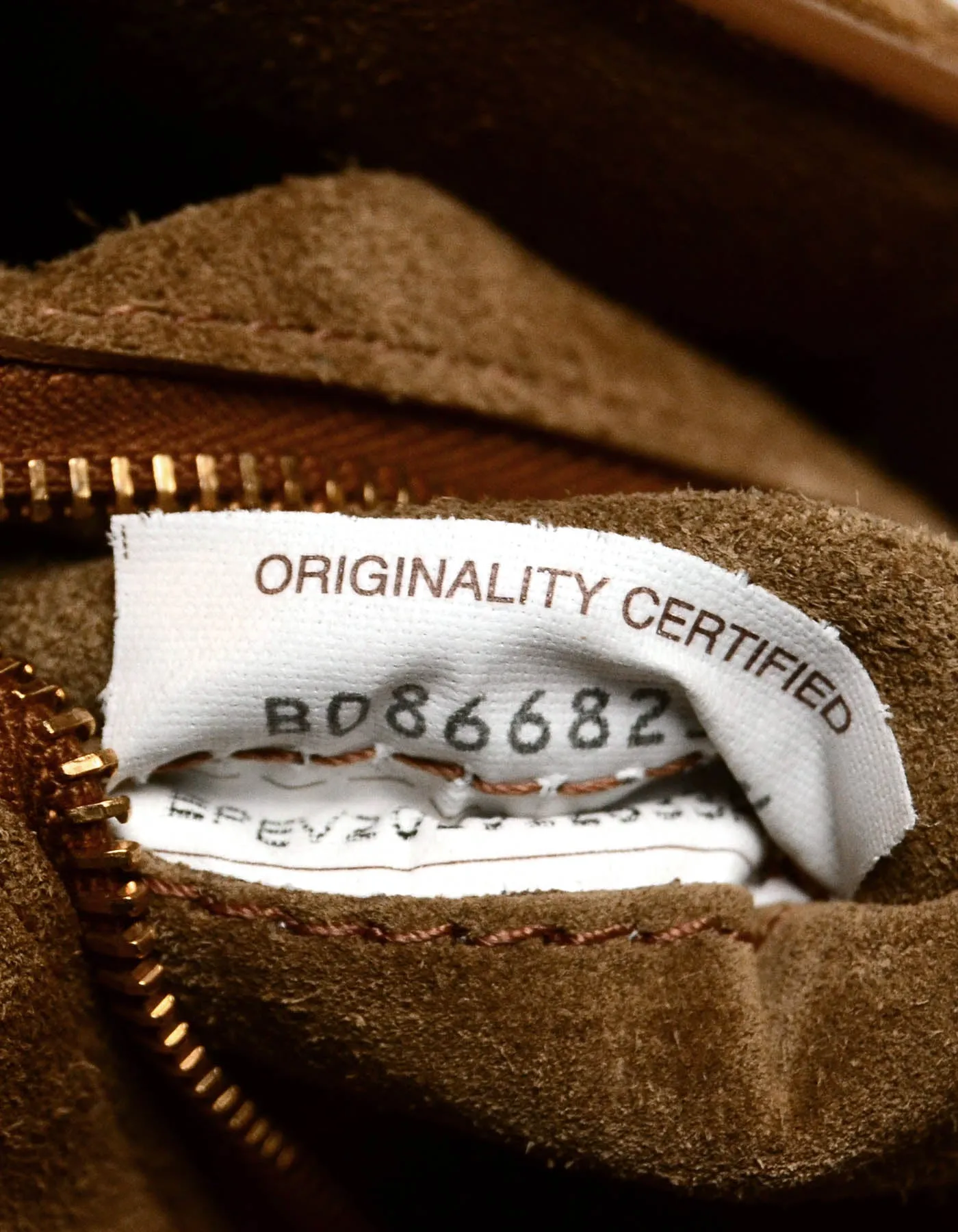 Bottega Veneta Caramel Tan Maxi Intrecciato Suede Padded Cassette Bag
