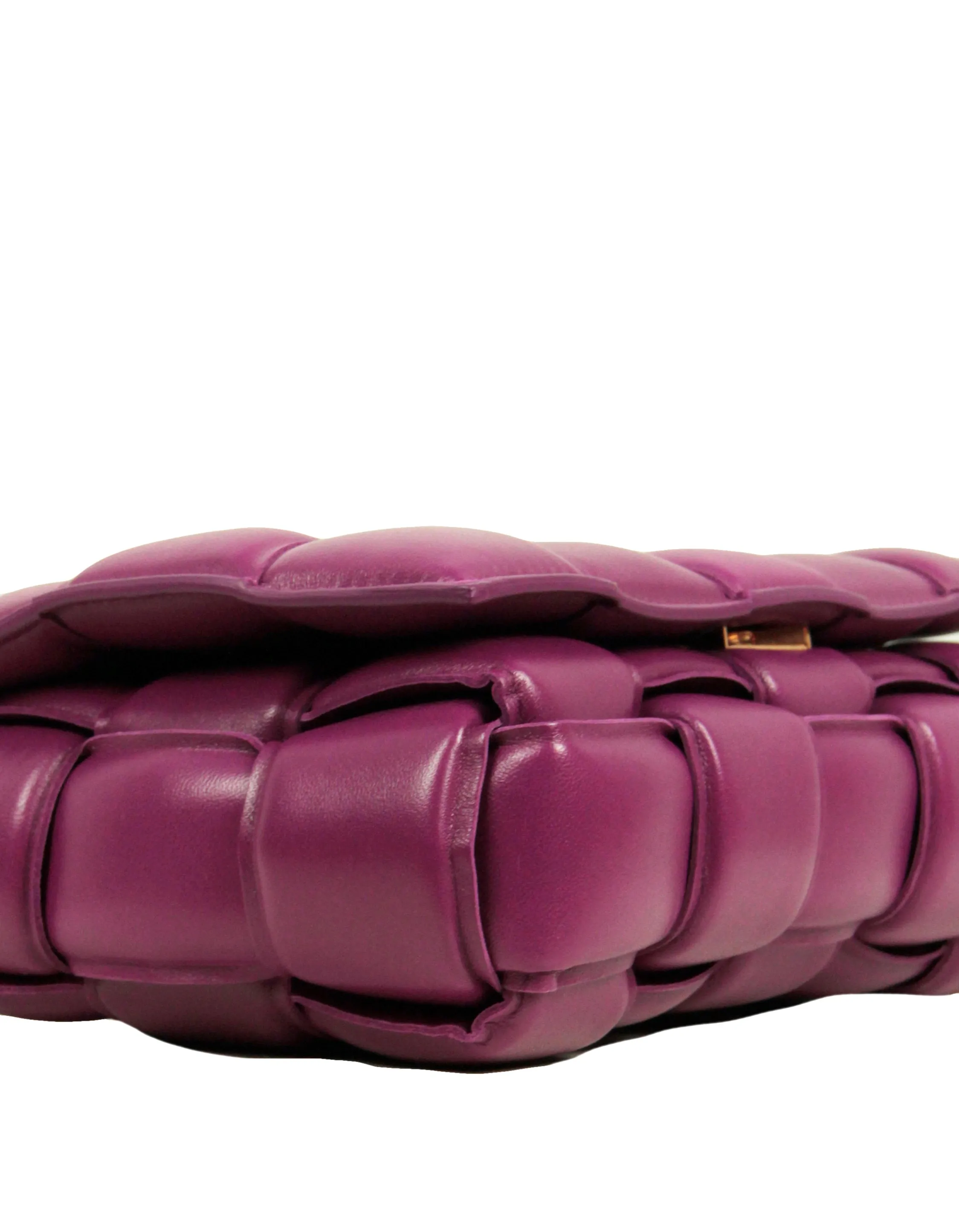 Bottega Veneta Cinnabar Maxi Intrecciato Padded Cassette Crossbody Bag