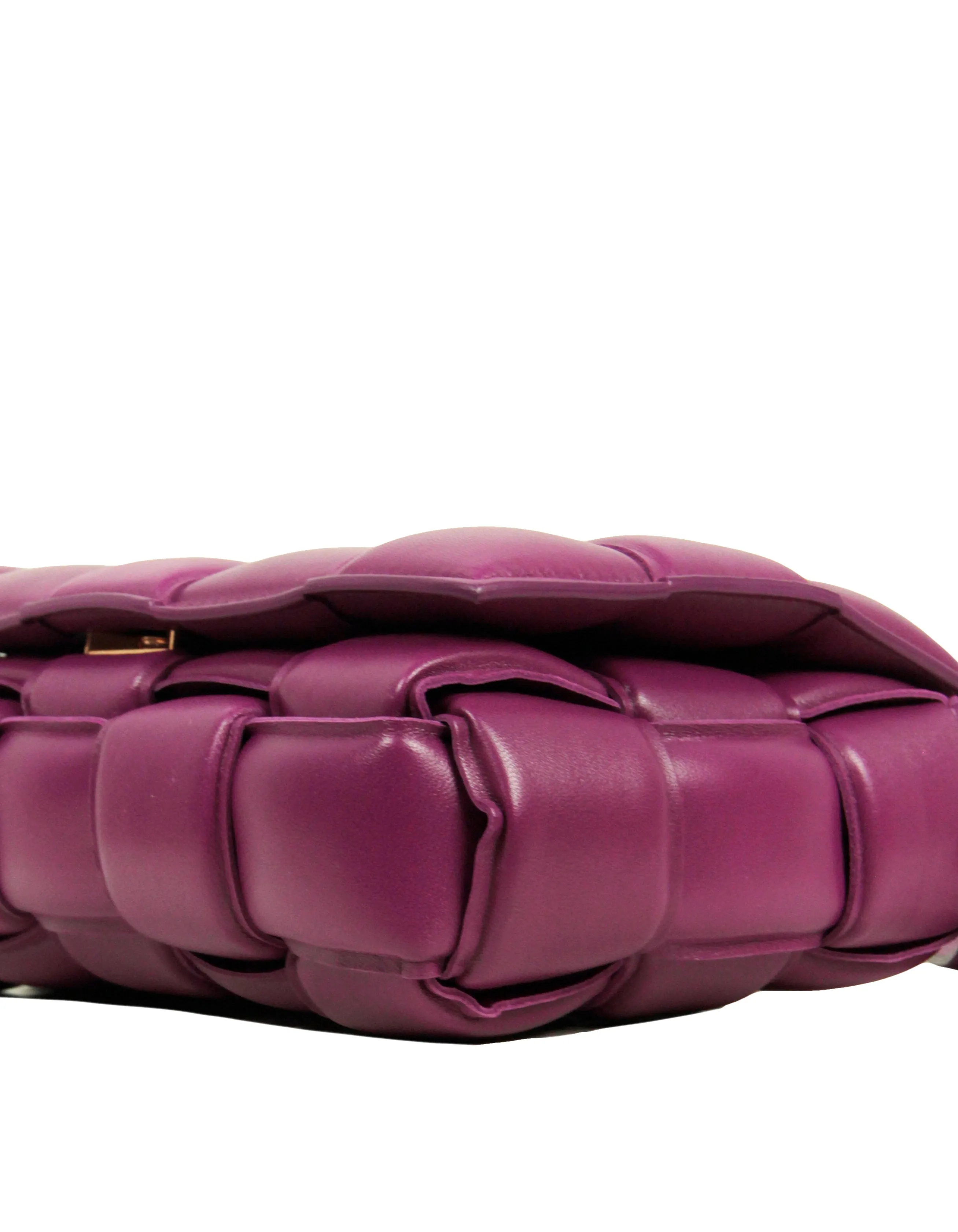 Bottega Veneta Cinnabar Maxi Intrecciato Padded Cassette Crossbody Bag
