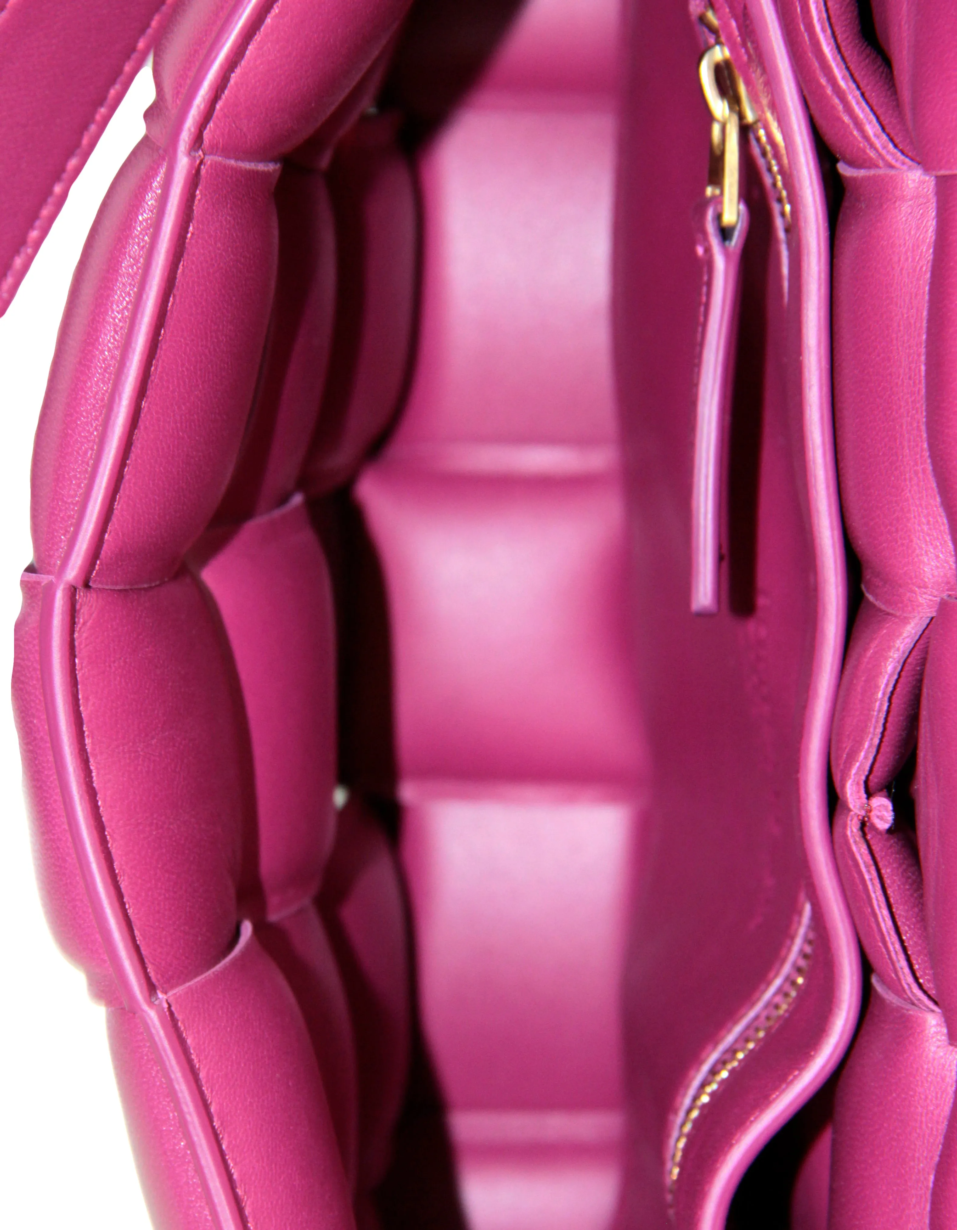 Bottega Veneta Cinnabar Maxi Intrecciato Padded Cassette Crossbody Bag