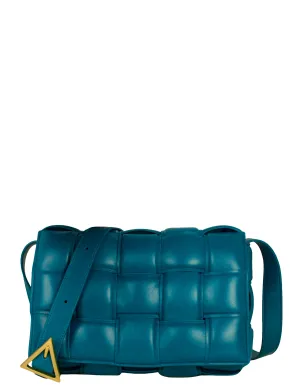 Bottega Veneta Mallard Intrecciato Leather Padded Cassette Bag