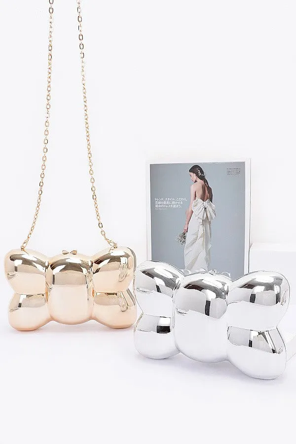 Bow Shaped Clutch