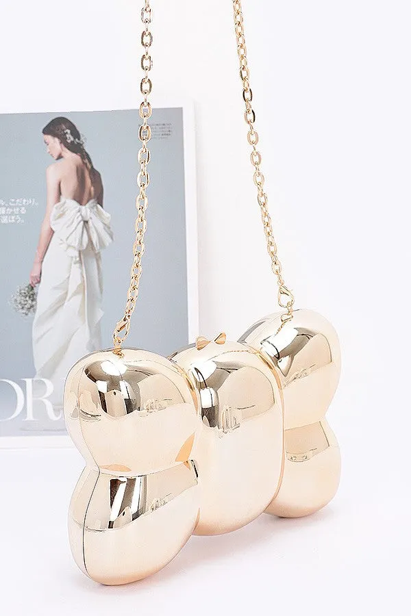 Bow Shaped Clutch