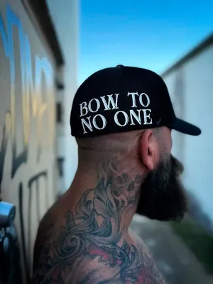 BOW TO NO ONE SIDE STYLE FLEXFIT HAT