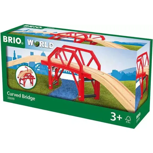BRIO World Curved Bridge