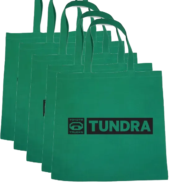 Budget Tote Bundle - 100 Bags- Your Choice of Imprint and Color