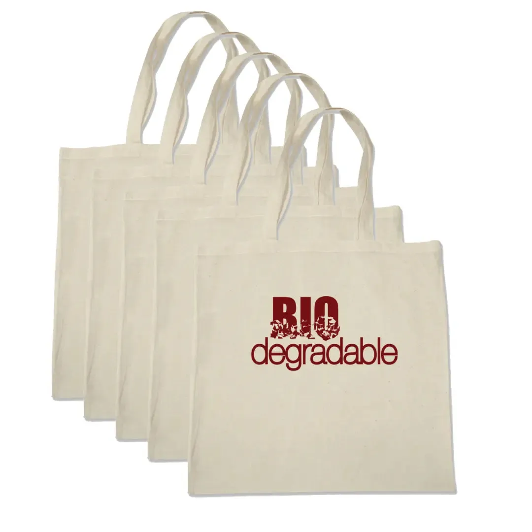 Budget Tote Bundle - 100 Bags- Your Choice of Imprint and Color
