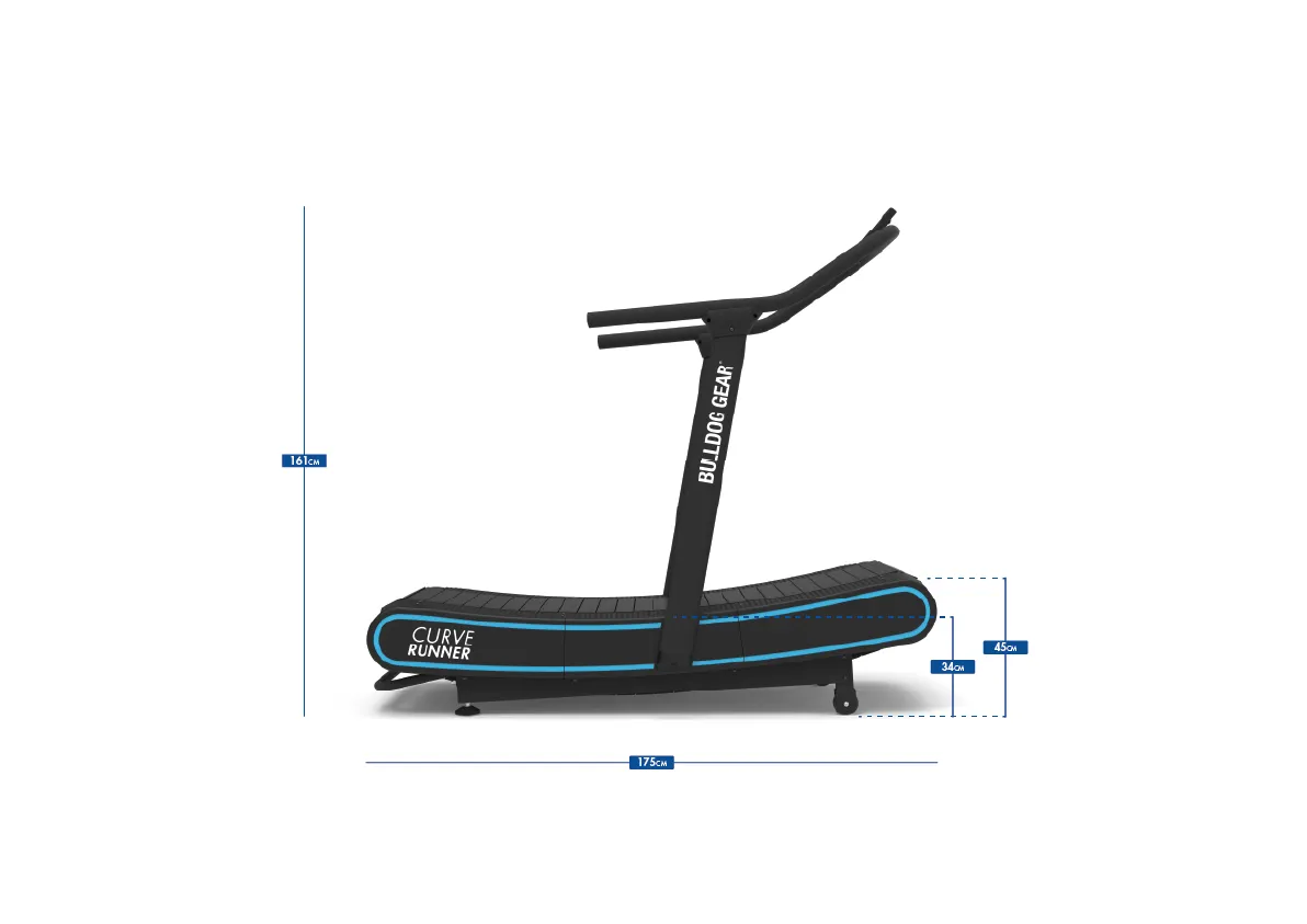 Bulldog Gear - Curve Runner Treadmill 2.0