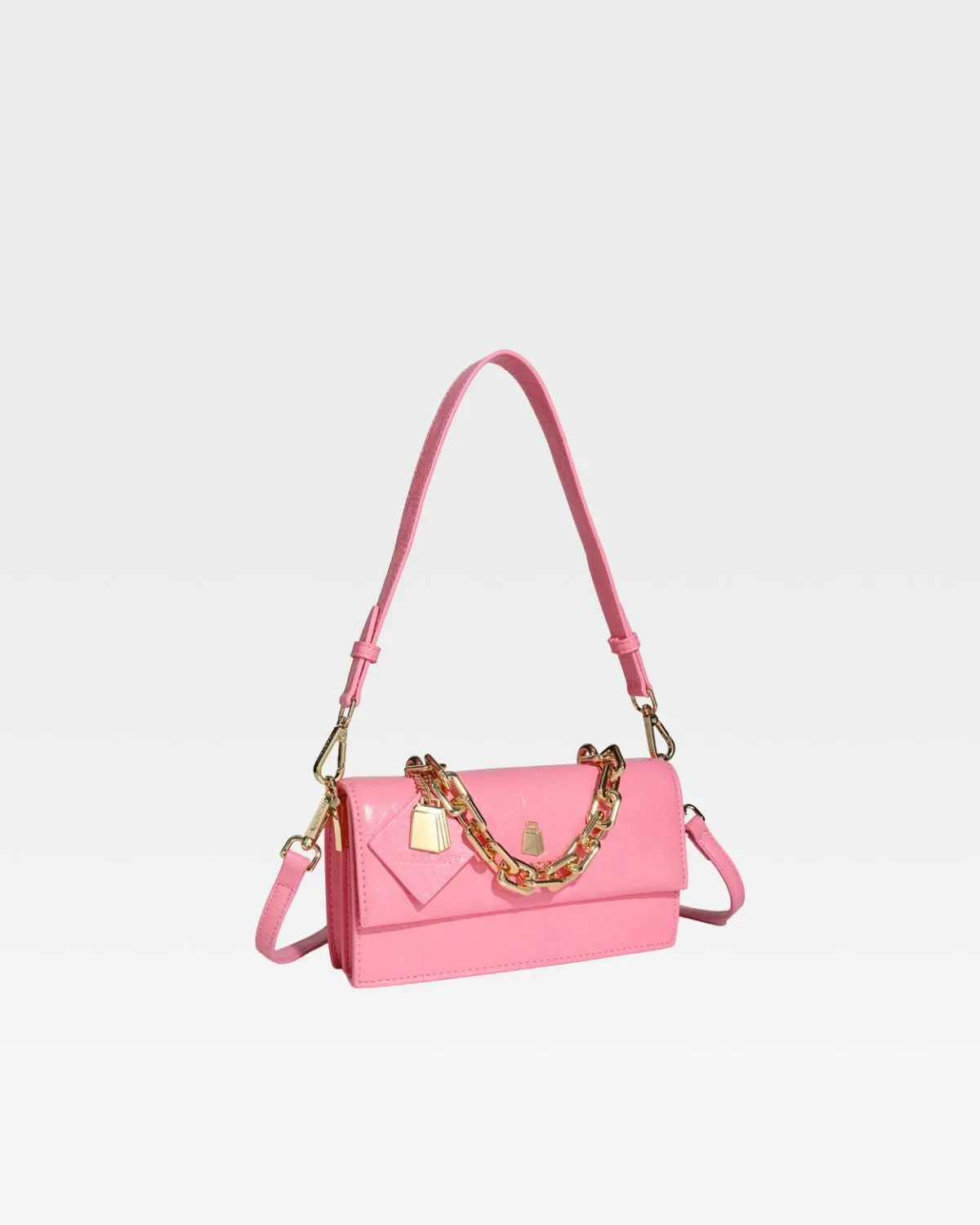 Camila Shoulder Bag in Baby Pink
