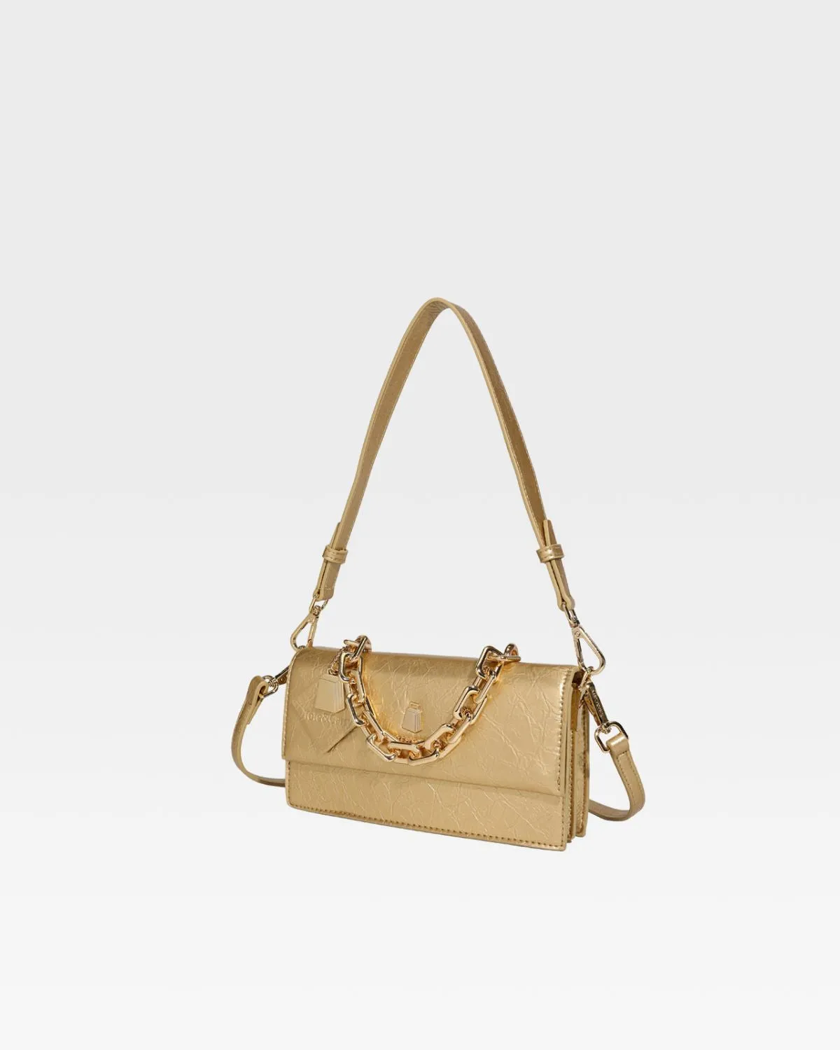 Camila Shoulder Bag in Gold