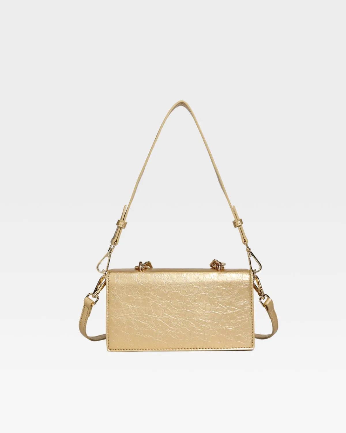 Camila Shoulder Bag in Gold