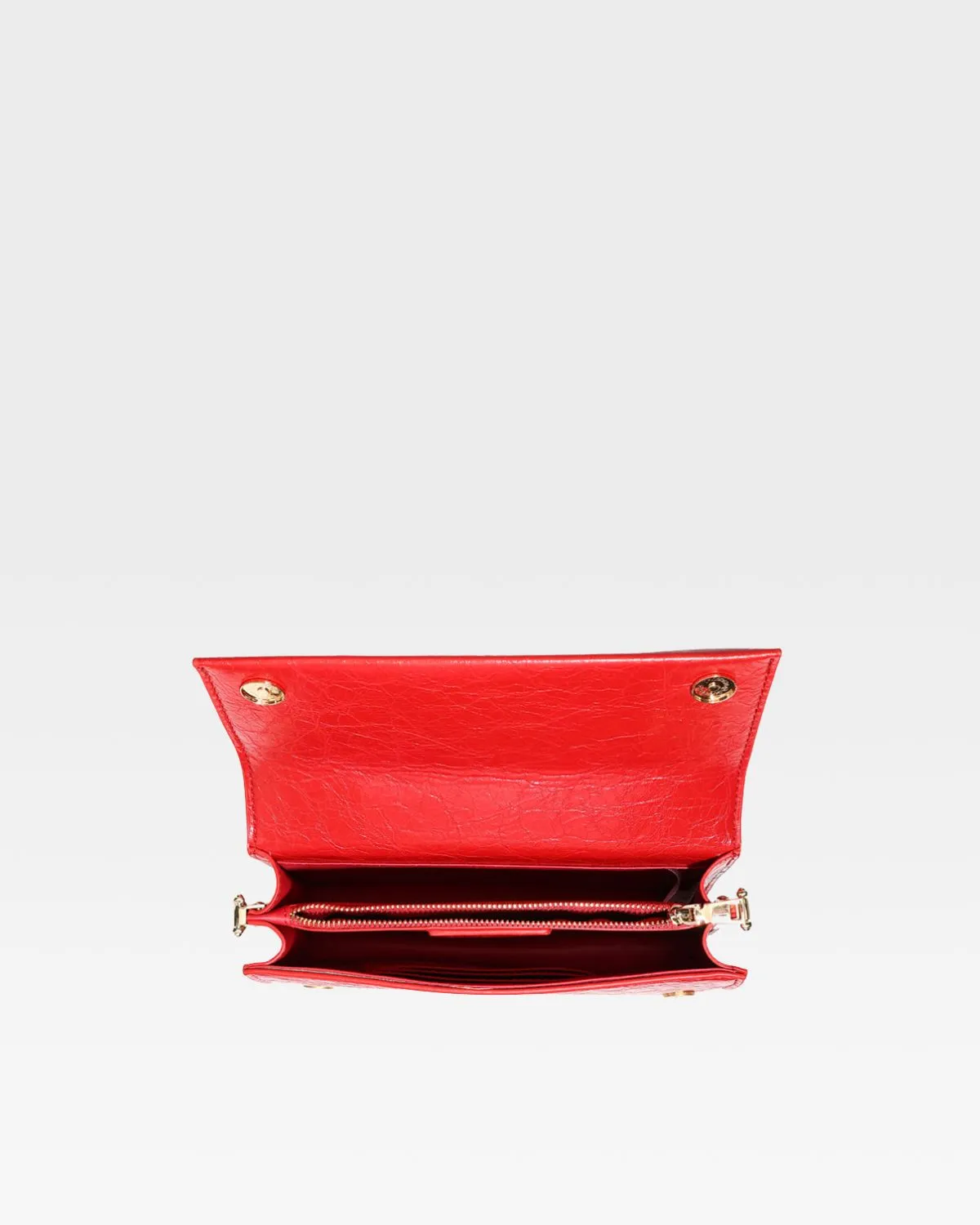 Camila Shoulder Bag in Red