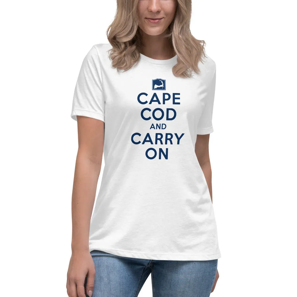 Cape Cod And Carry On Women's Relaxed T-Shirt