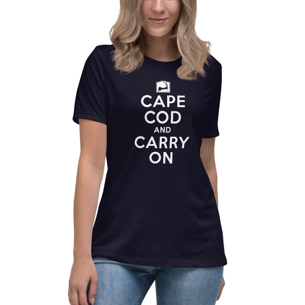 Cape Cod And Carry On Women's Relaxed T-Shirt